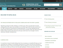 Tablet Screenshot of nepaliblog.net